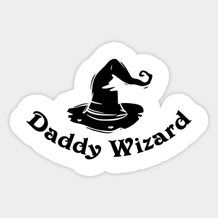 Daddy Wizard Shirt Sticker